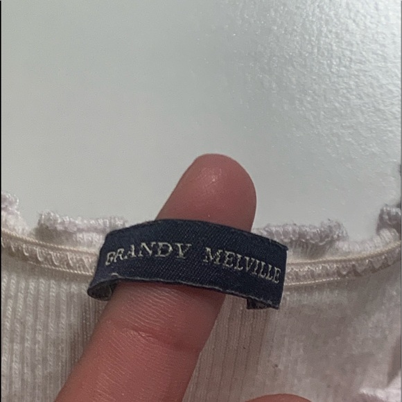 Brandy Melville White Tank Top Cami - Picture 4 of 8